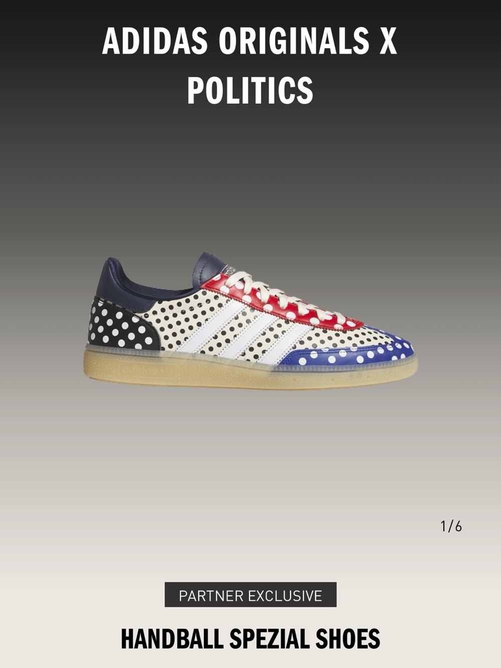 Sneaker Politics x adidas Originals Handball
Spezial 'Rhythm & Blues'